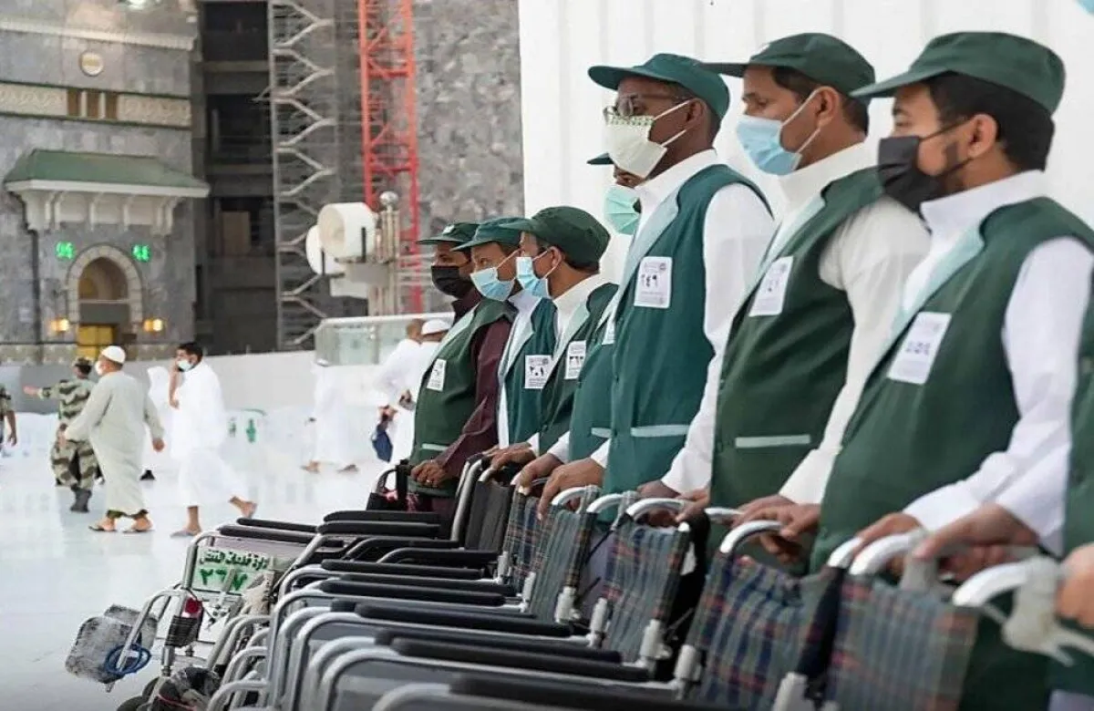  750 دافع عربة لخدمة قاصدي المسجد الحرام