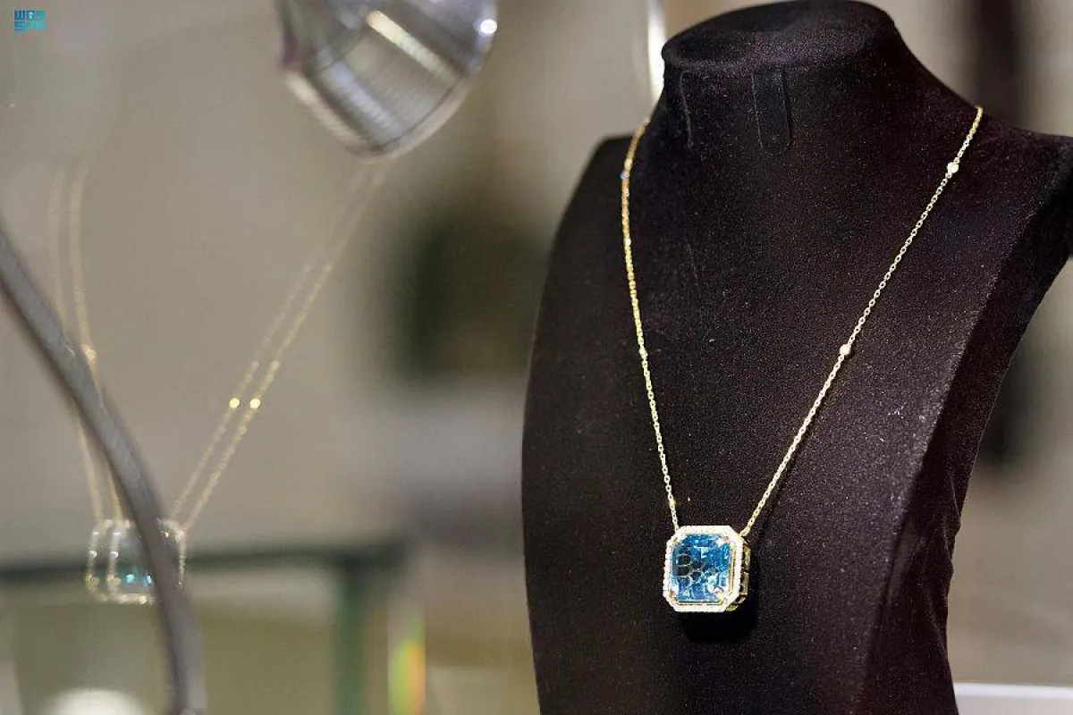 مجوهرات صنعت في السعودية - الصورة من واس