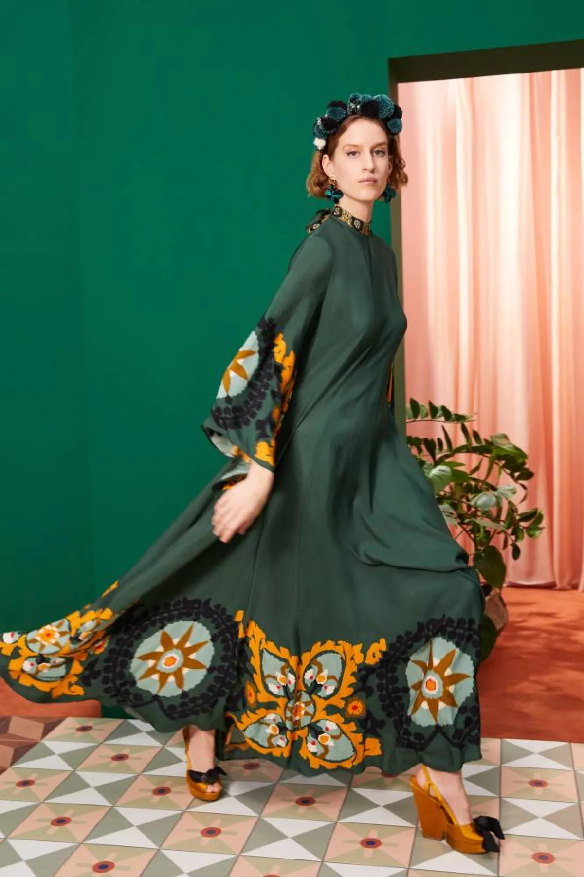 درجات الأخضر المنعشة