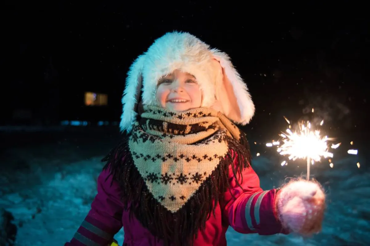 ارتداء الملابس الثقيلة في الطقس البارد