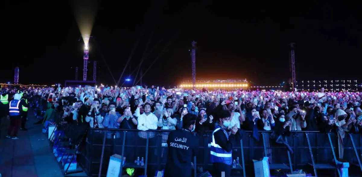 حضور يتجاوز 180 الف في اليوم الأول في ميدل بيست - الصورة خاصة بـ"سيدتي" تصوير-  صالح الغنام 