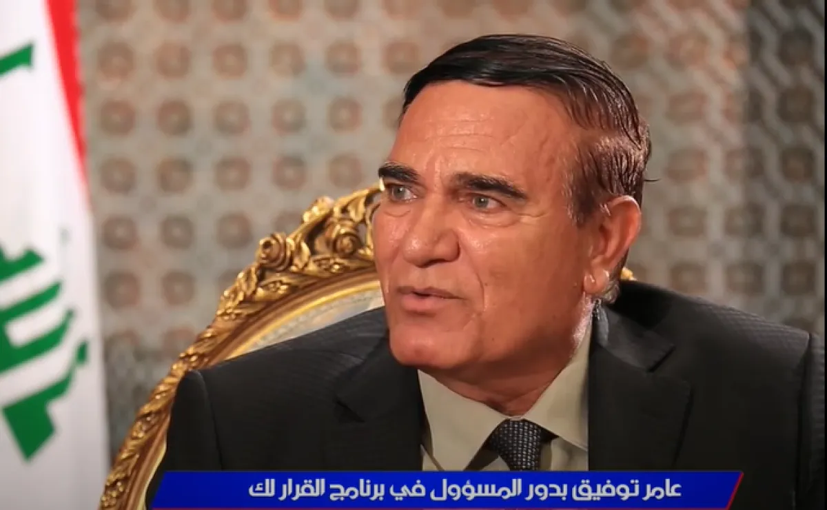 الفنان العراقي الراحل عامر توفيق - الصورة من قناة الشرقية على يوتيوب