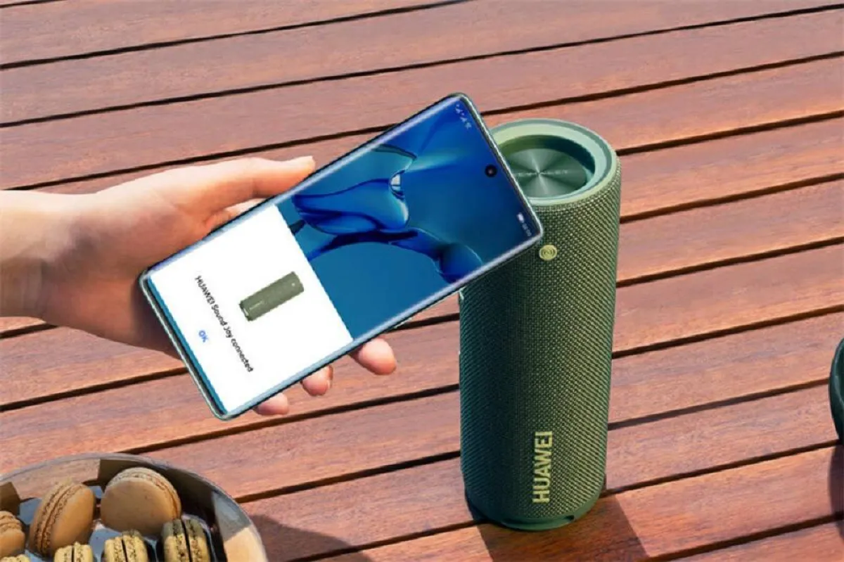 صورة مكبر الصوت من هواوي وهاتف هواوي