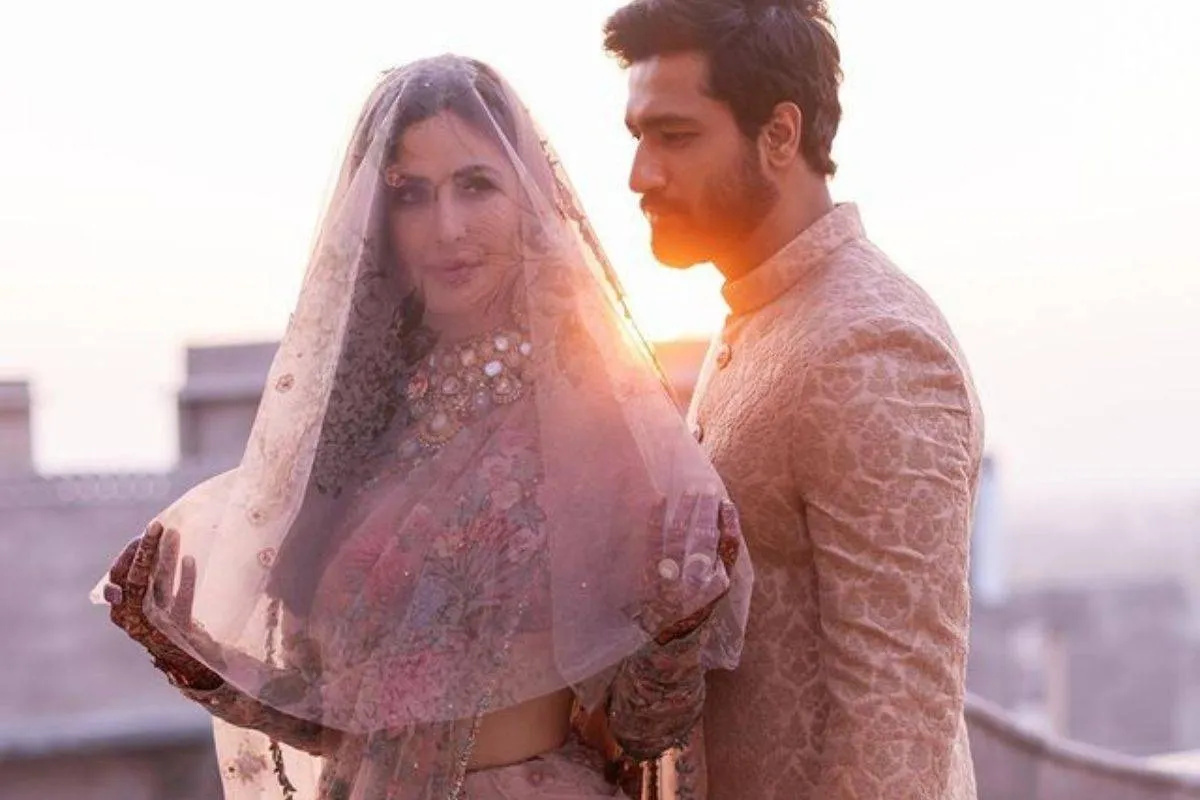 زواج كاترينا كيف وفيكي كوشال- الصورة من حساب كاترينا كيف على إنستغرام