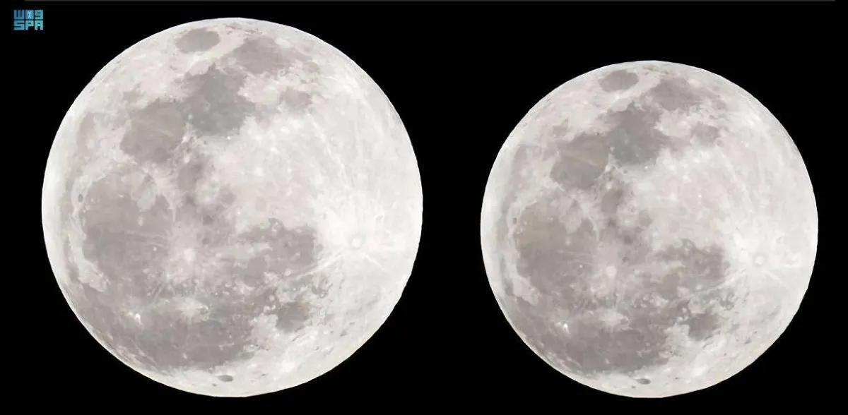 فلكية جدة ترصد أصغر بدر عام 2021 - الصورة من واس