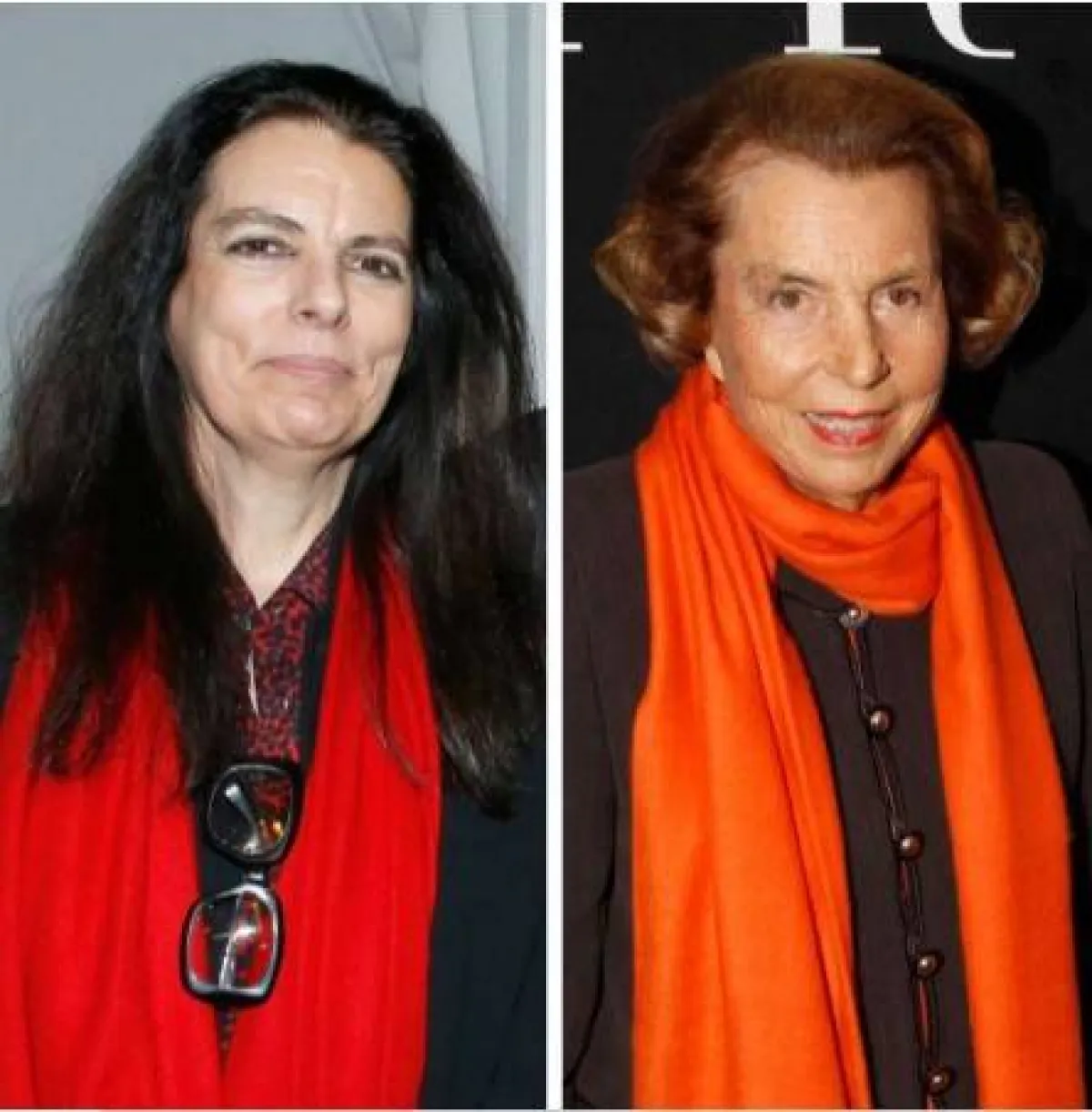 فرانسواز بيتنكور مايرز ووالدتها