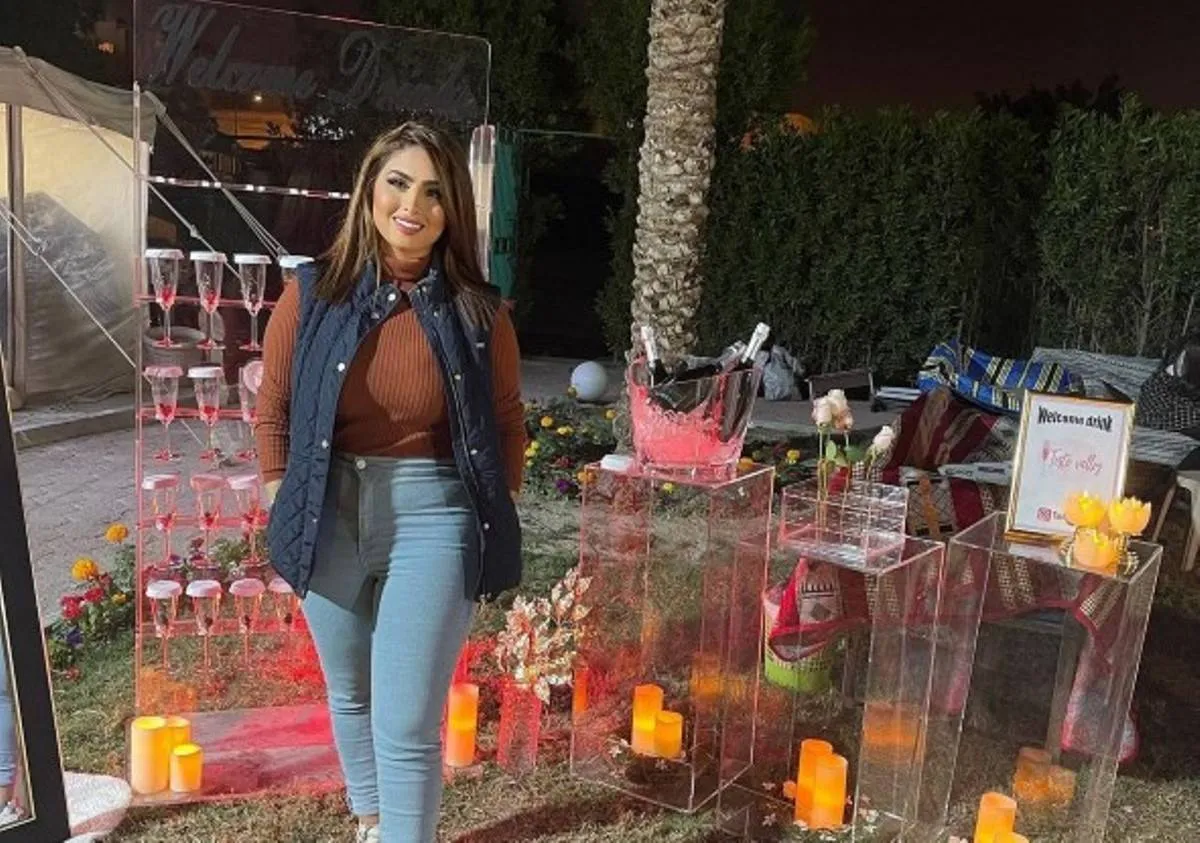 زمن عبدالله - الصورة من حسابها على الانستغرام