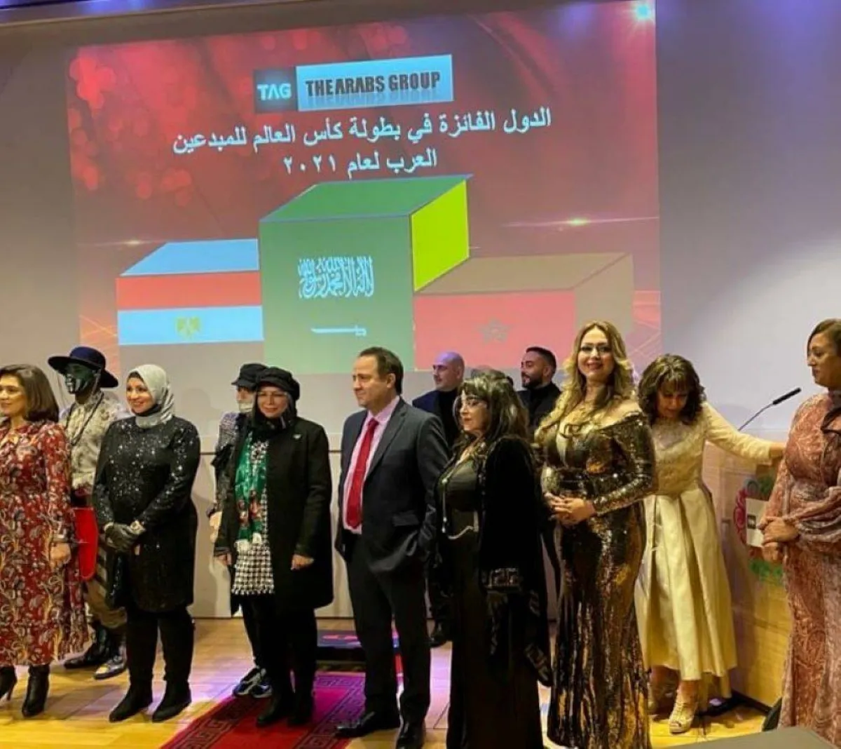  السعودية تفوز بكأس العالم للمبدعين العرب لعام 2021 