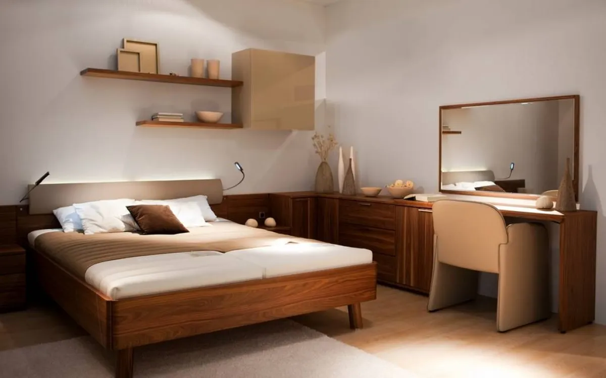 غرفة نوم مودرن مريحة