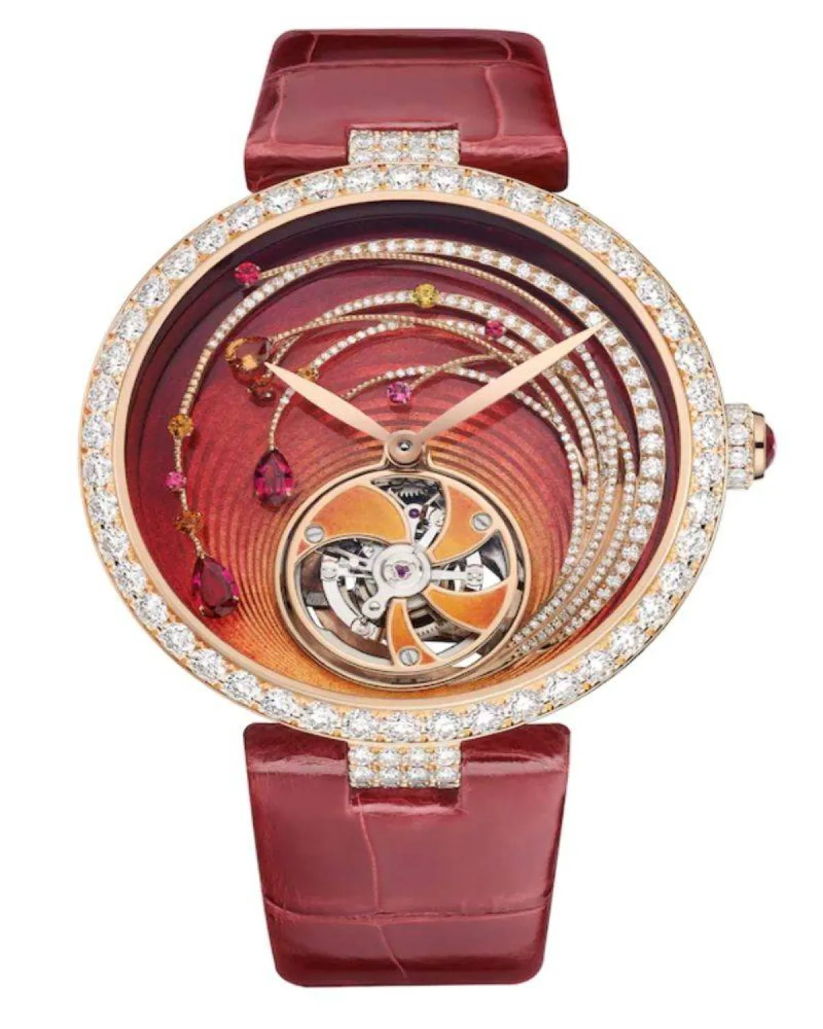 ساعة بميناء مميز