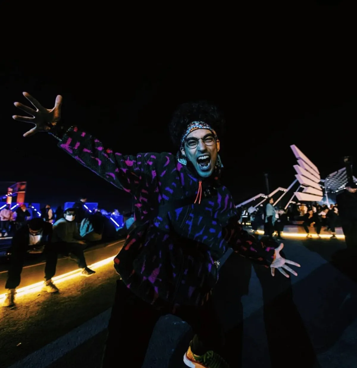 عبدالله في ميدل بيست - الصورة من حسابه على الانستجرام