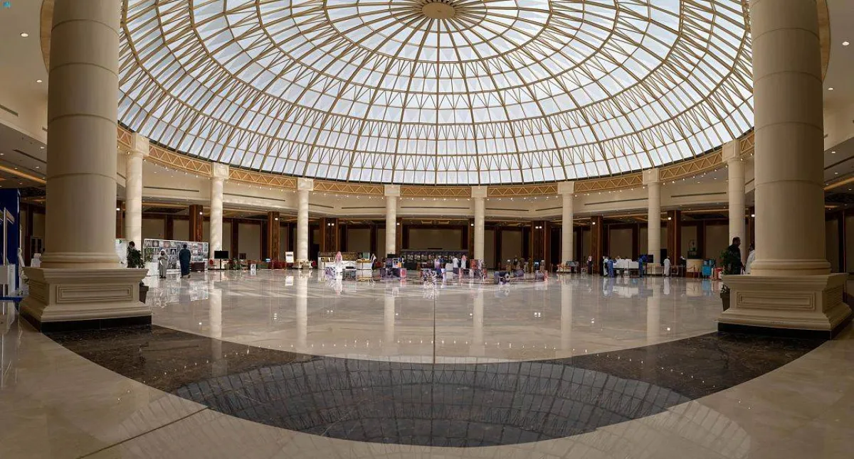  المعرض يحتوي على عدد من الأركان