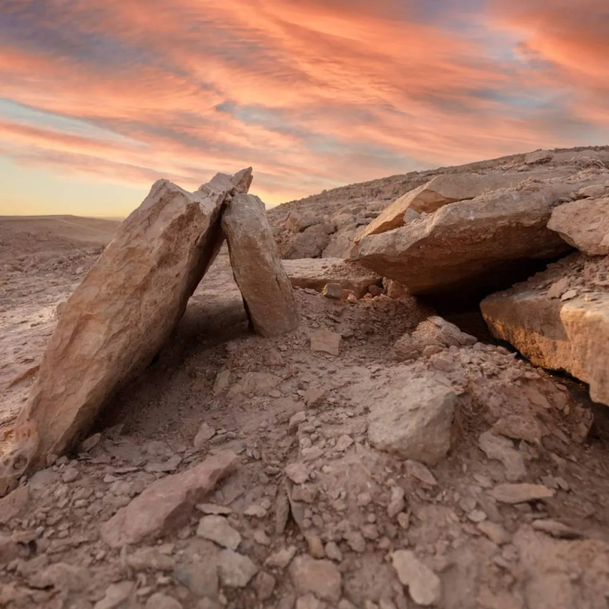 صورة لصحراء جرداء