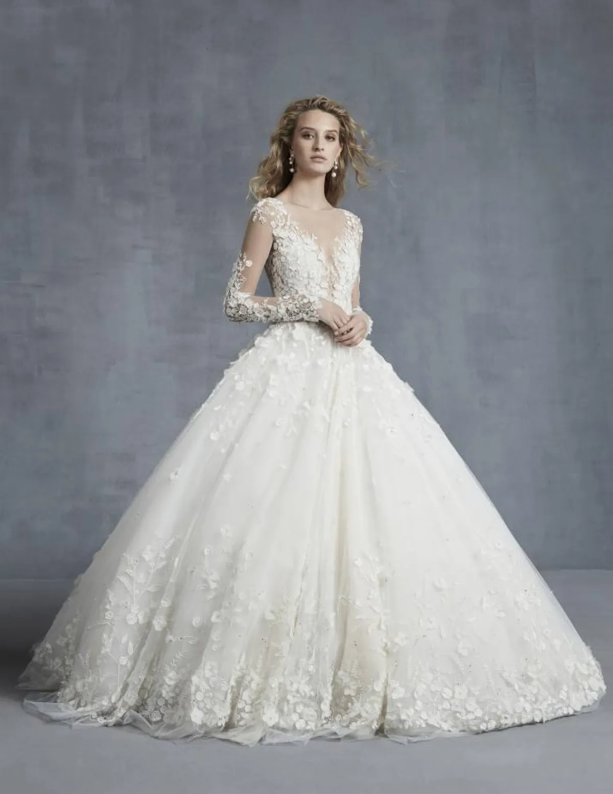 فستان زفاف منفوض من غناس دي سانتو  Ines Di Santo