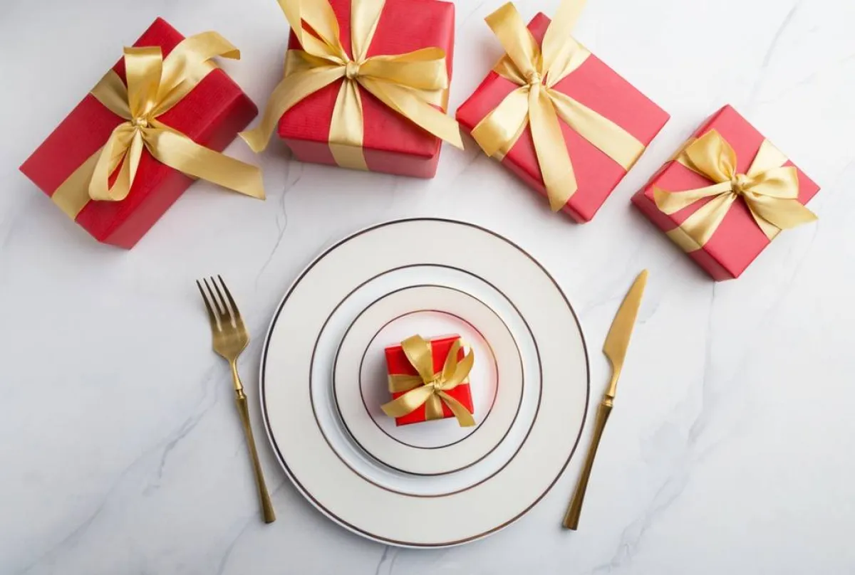 الهدايا البسيطة خلال الاحتفال