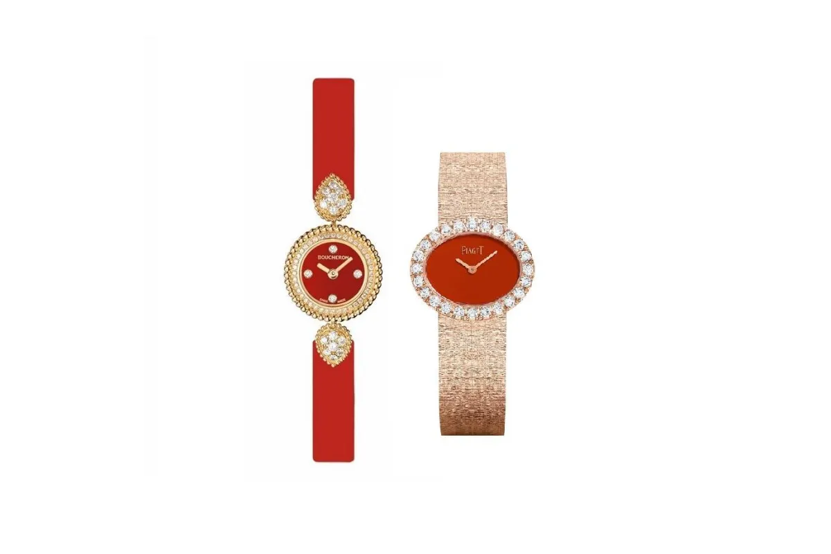 ساعات نسائية بميناء الكارنيليان لإطلالة شتوية فاخرة