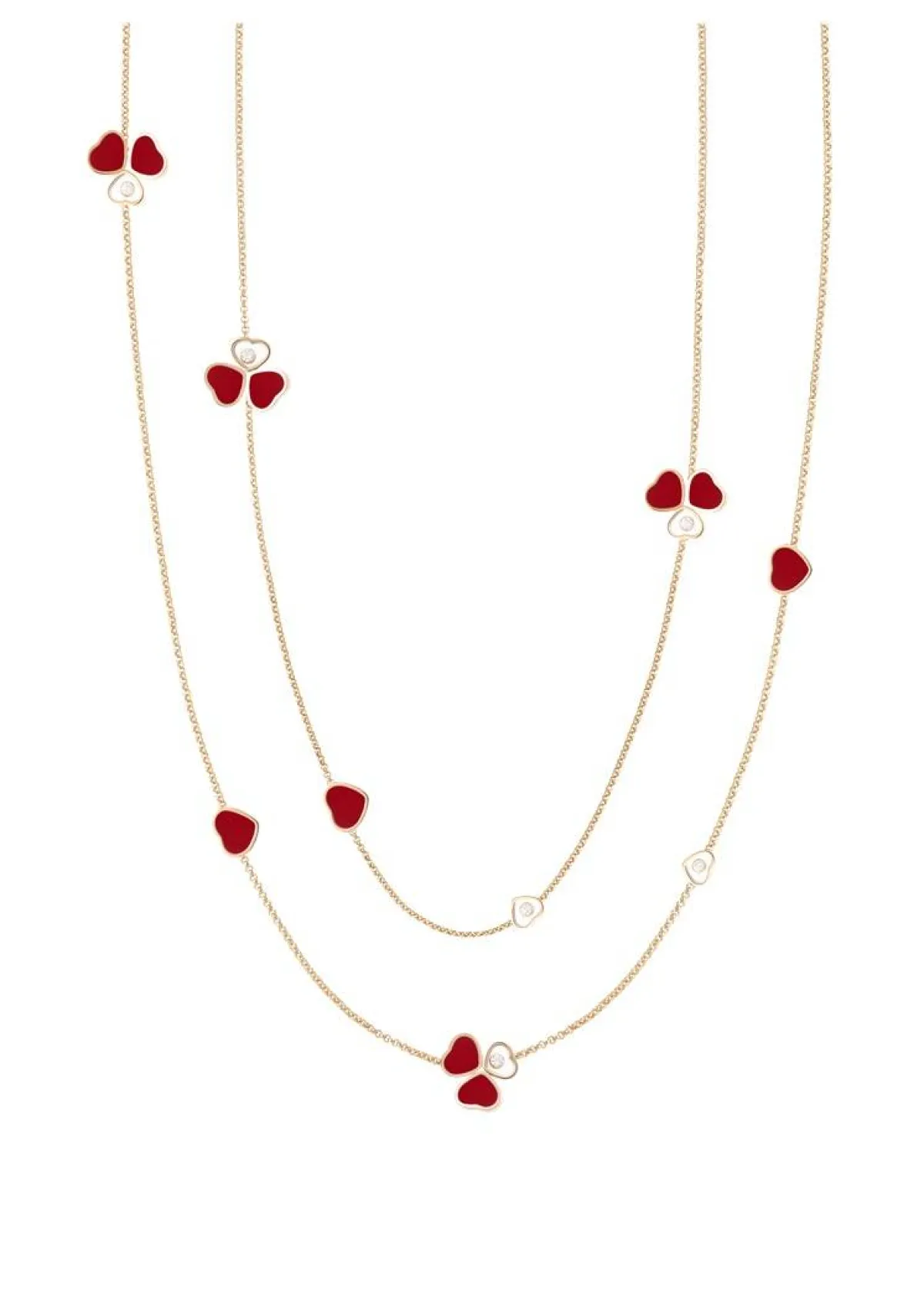 قلادة HAPPY HEARTS WINGS من شوبارد chopard