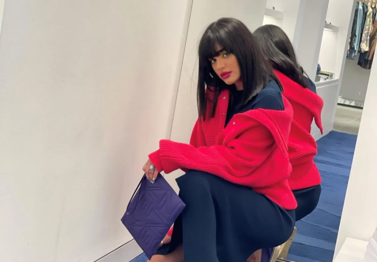 ليالي دهراب- الصورة من انستغرام الفنانه