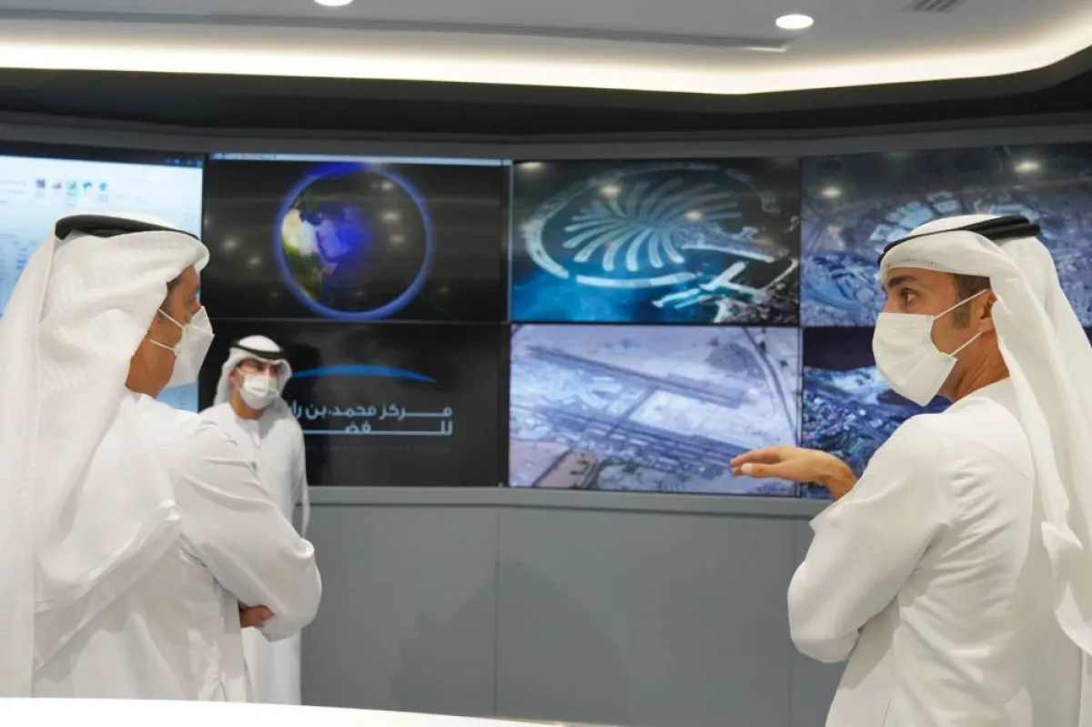 توقيع مذكرة تفاهم بين مركز محمد بن راشد للفضاء وجامعة خليفة للعلوم والتكنولوجيا - الصورة من حساب المركز على تويتر