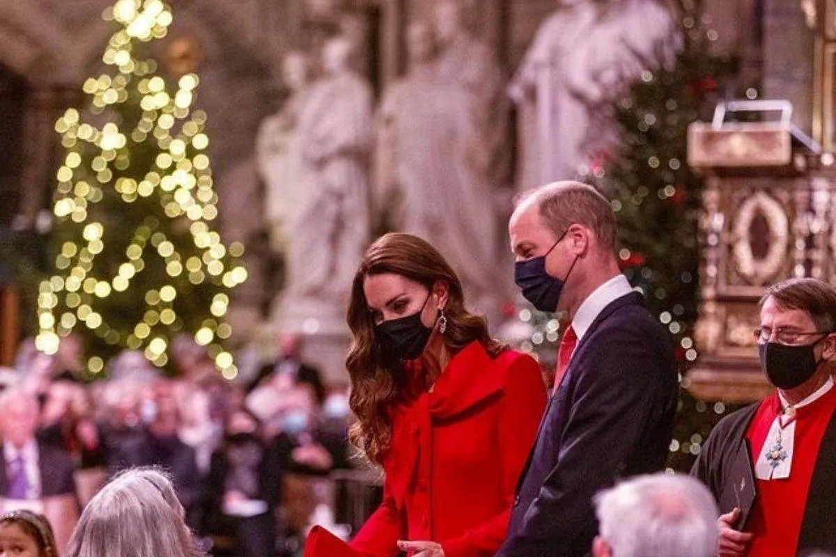 الأمير ويليام وكيت ميدلتون في حدث Together at Christmas- الصورة من حساب Duke and Duchess of Cambridge على إنستغرام