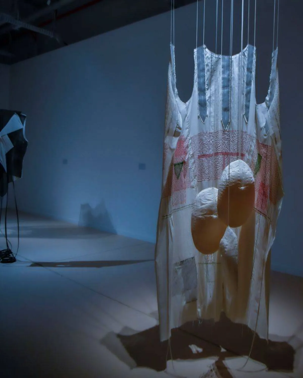 إحدى أعمال فلوة ناظر 