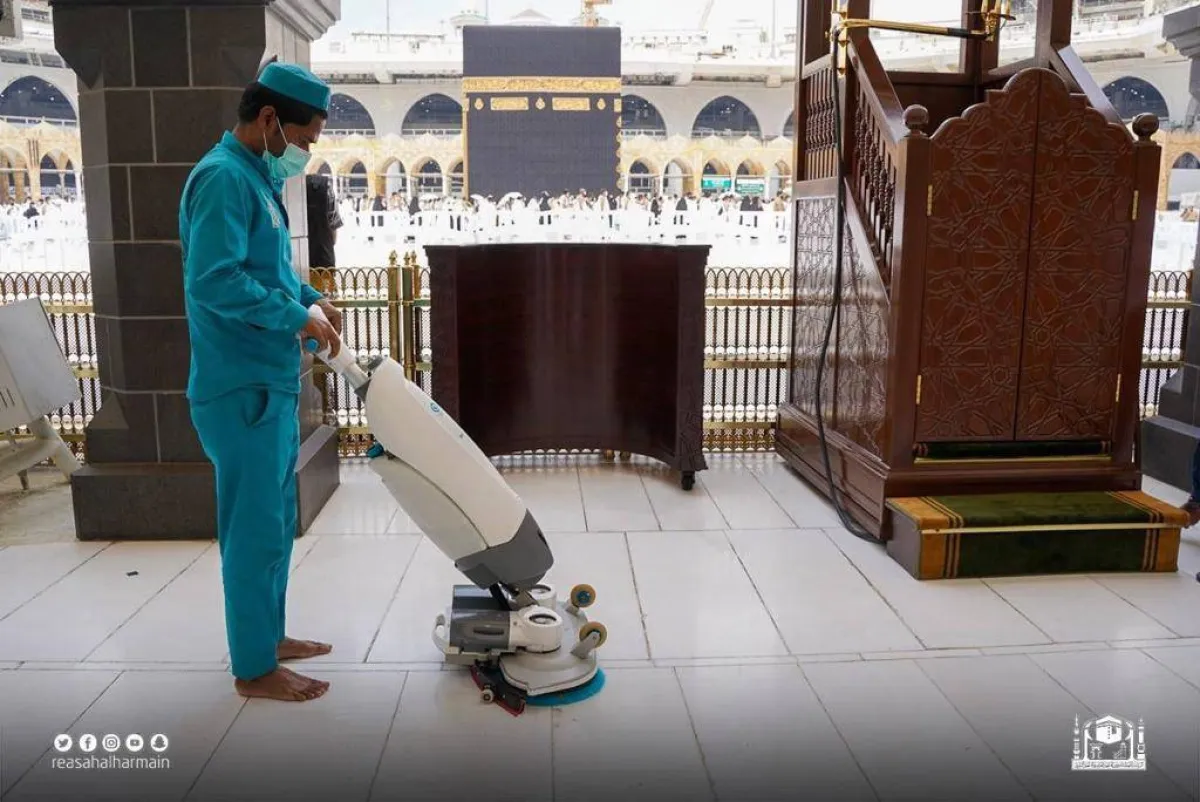 شؤون الحرمين توفر مجموعة من الخدمات الميدانية وتفتح 58 بابا للدخول والخروج من المسجد الحرام- الصورة من الموقع الإلكتروني لرئاسة شؤون الحرمين 