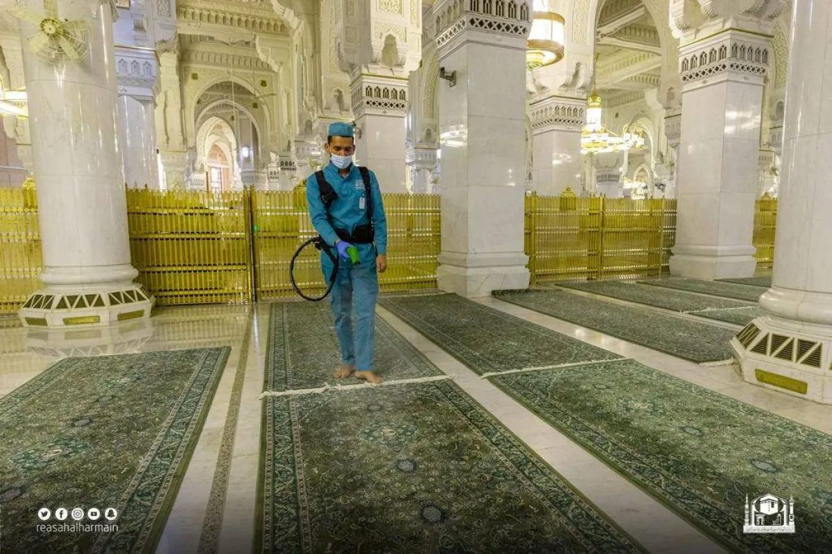 شؤون الحرمين توفر حزما من الخدمات الميدانية- الصورة من الموقع الإلكتروني لرئاسة شؤون الحرمين 