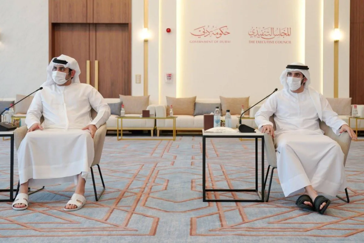 انطلاق كود دبي للبناء - الصورة من حساب حمدان بن محمد على تويتر