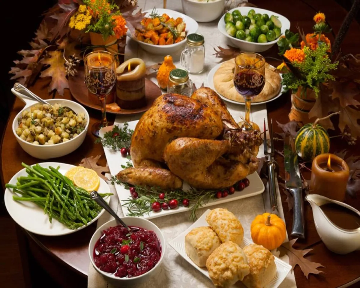 صورة لمائدة رأس السنة 2022