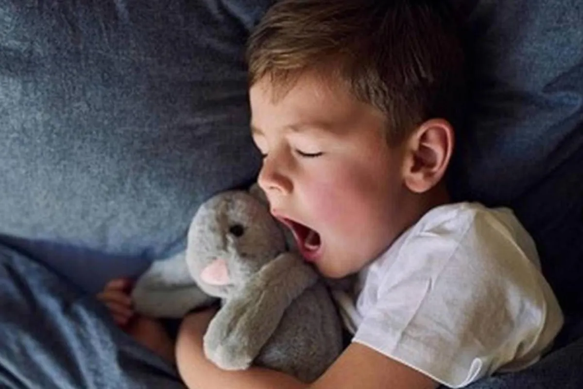 صورة لطفل نائم