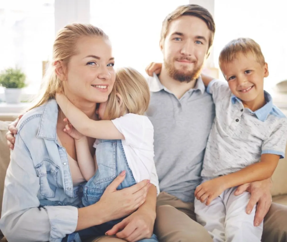 صورة لعائلة متجددة الطاقة والحيوية