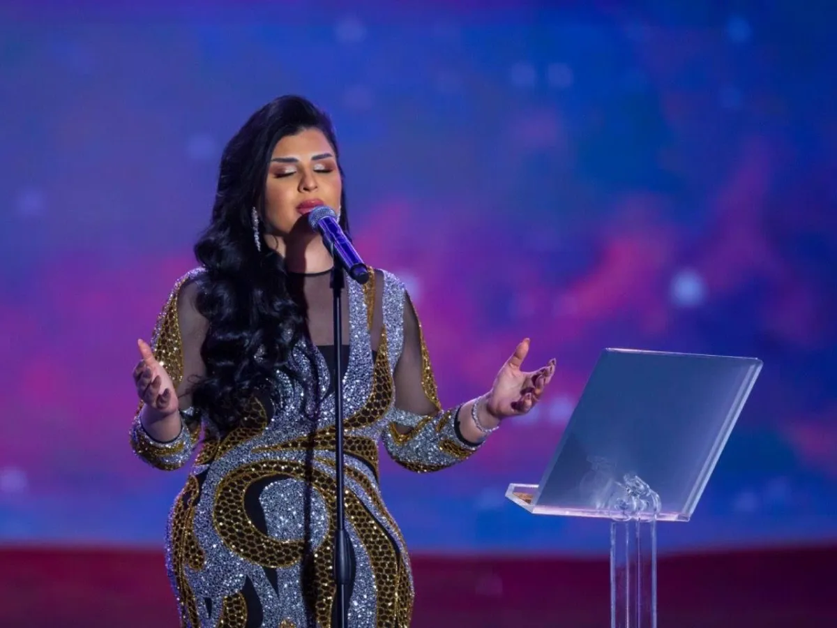 أصيل هميم في موسم الرياض - الصورة من حساب عيشها على تويتر