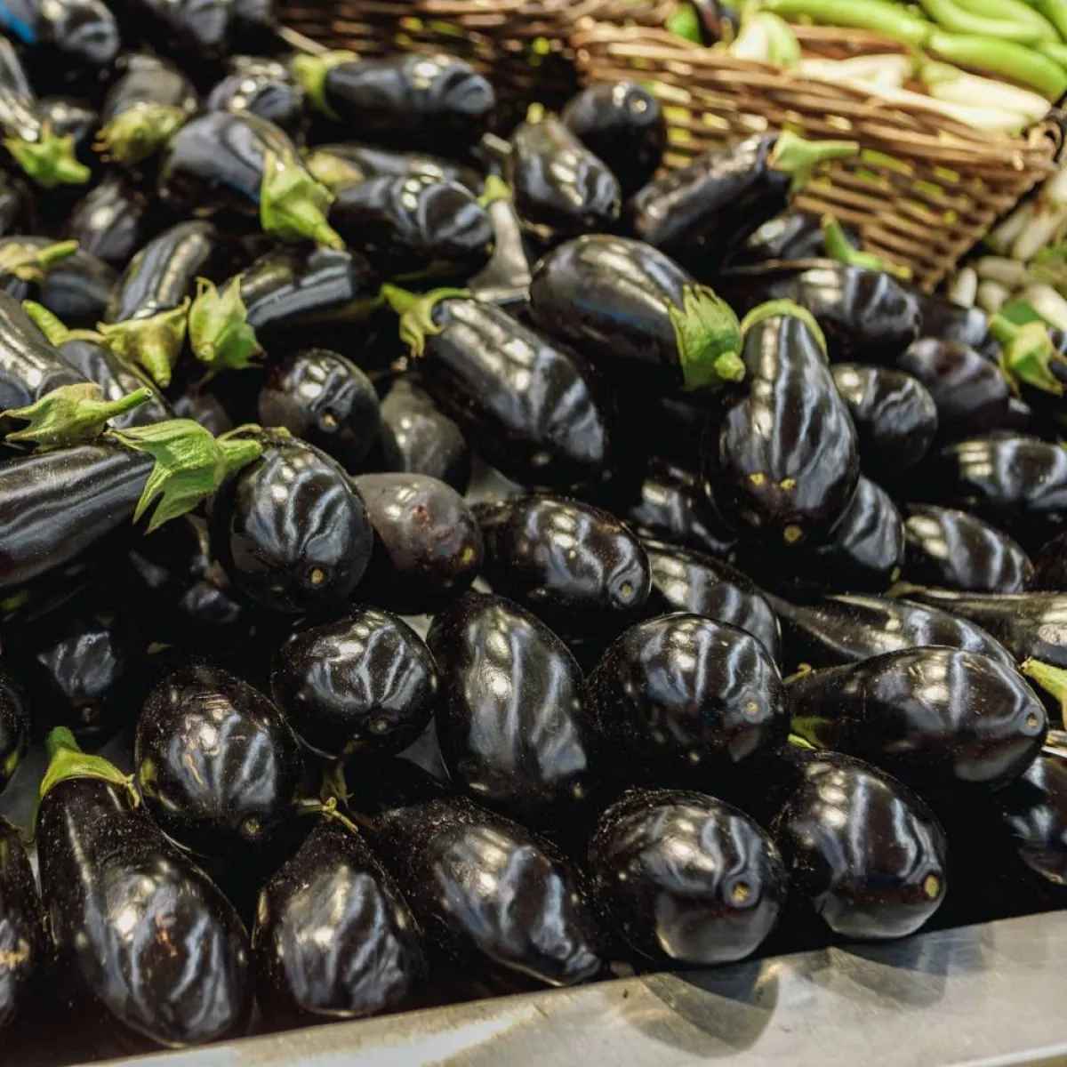 صورة لخضار الباذنجان