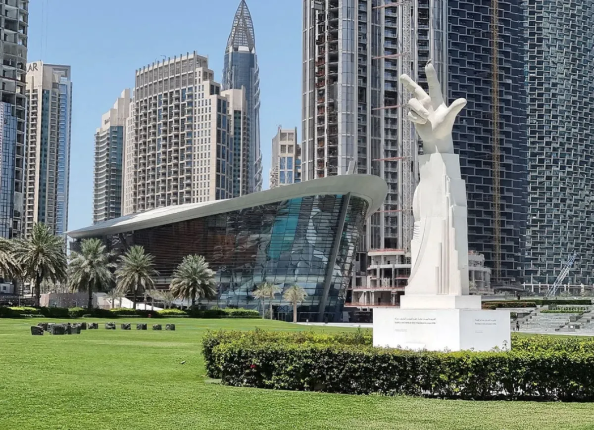 تعد الحدائق العامة من أهم وجهات دبي . الصورة من "وام"