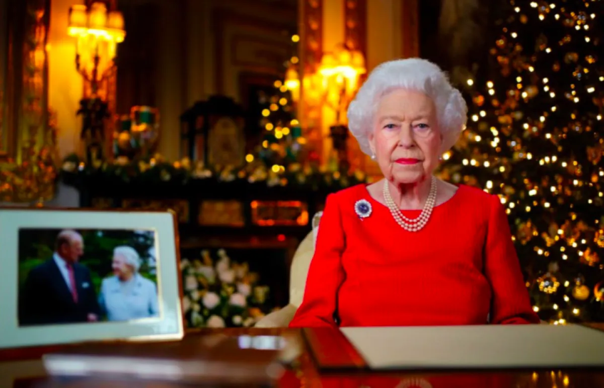 الملكة إليزابيث أثناء كلمتها - الصورة من موقع Royal Central