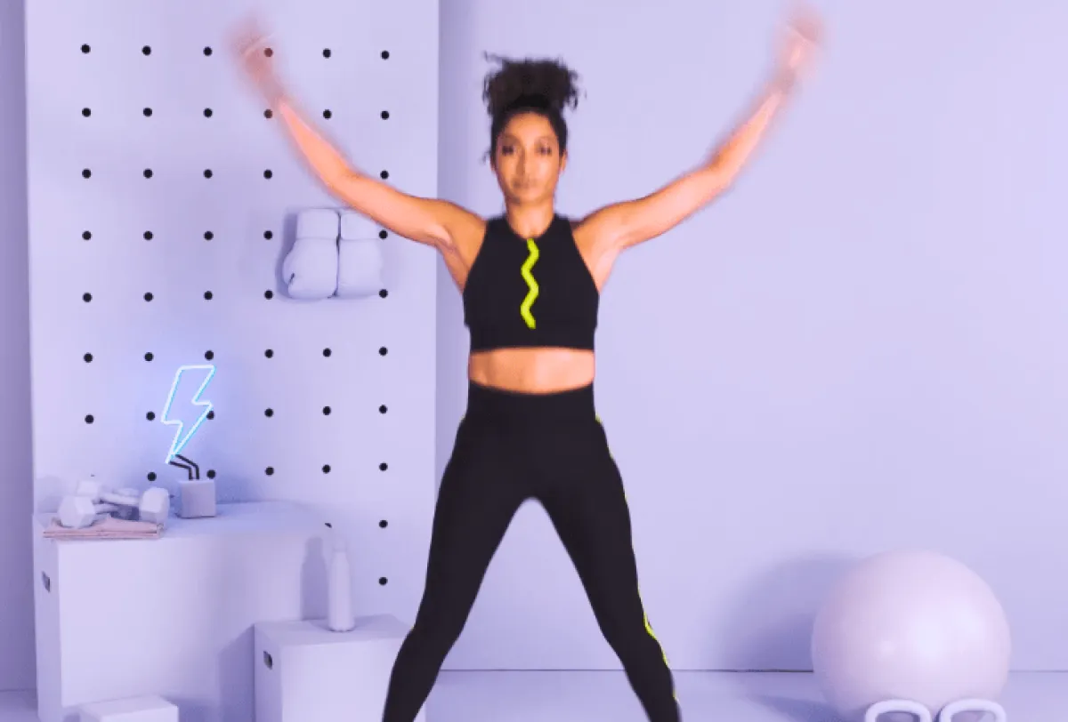 تمرين القفز المفتوح