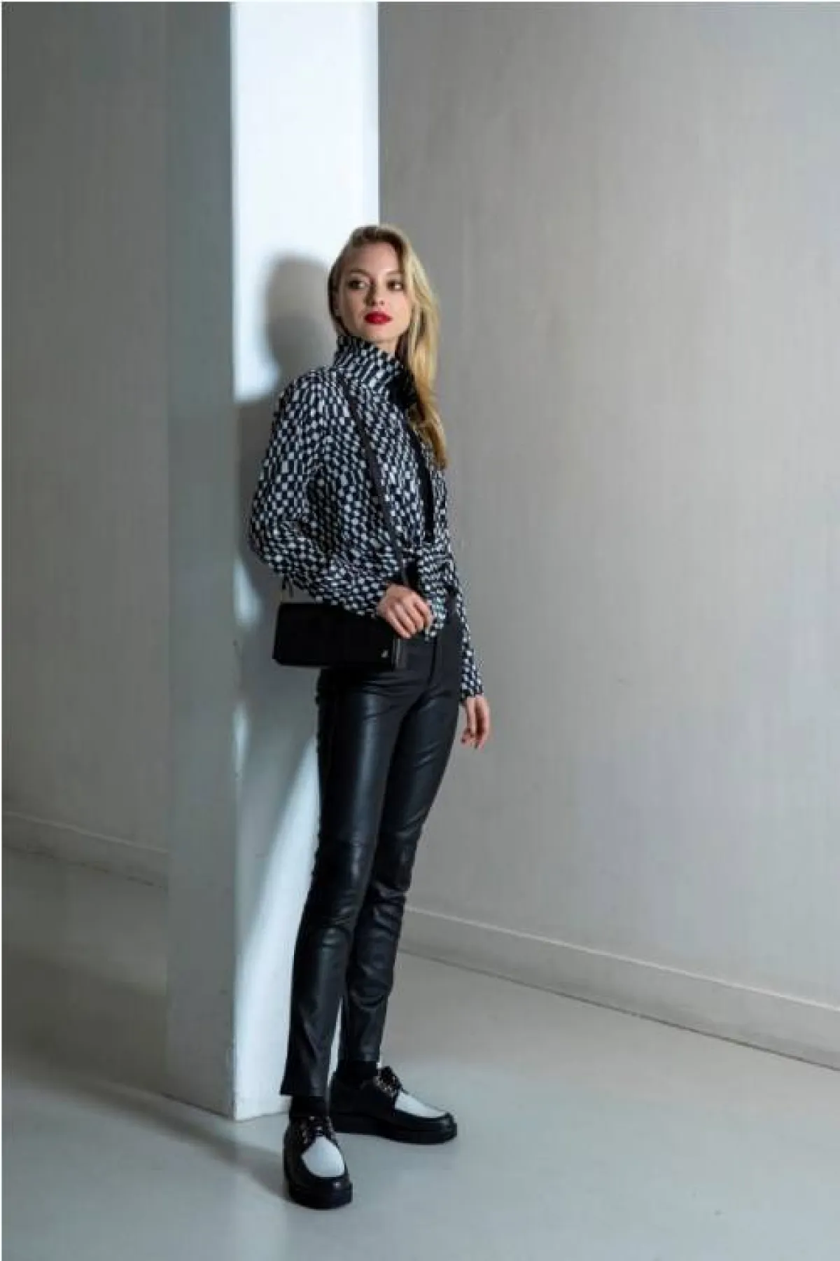 بنطلون رسمي أسود من أنييس بي  Agnes  B