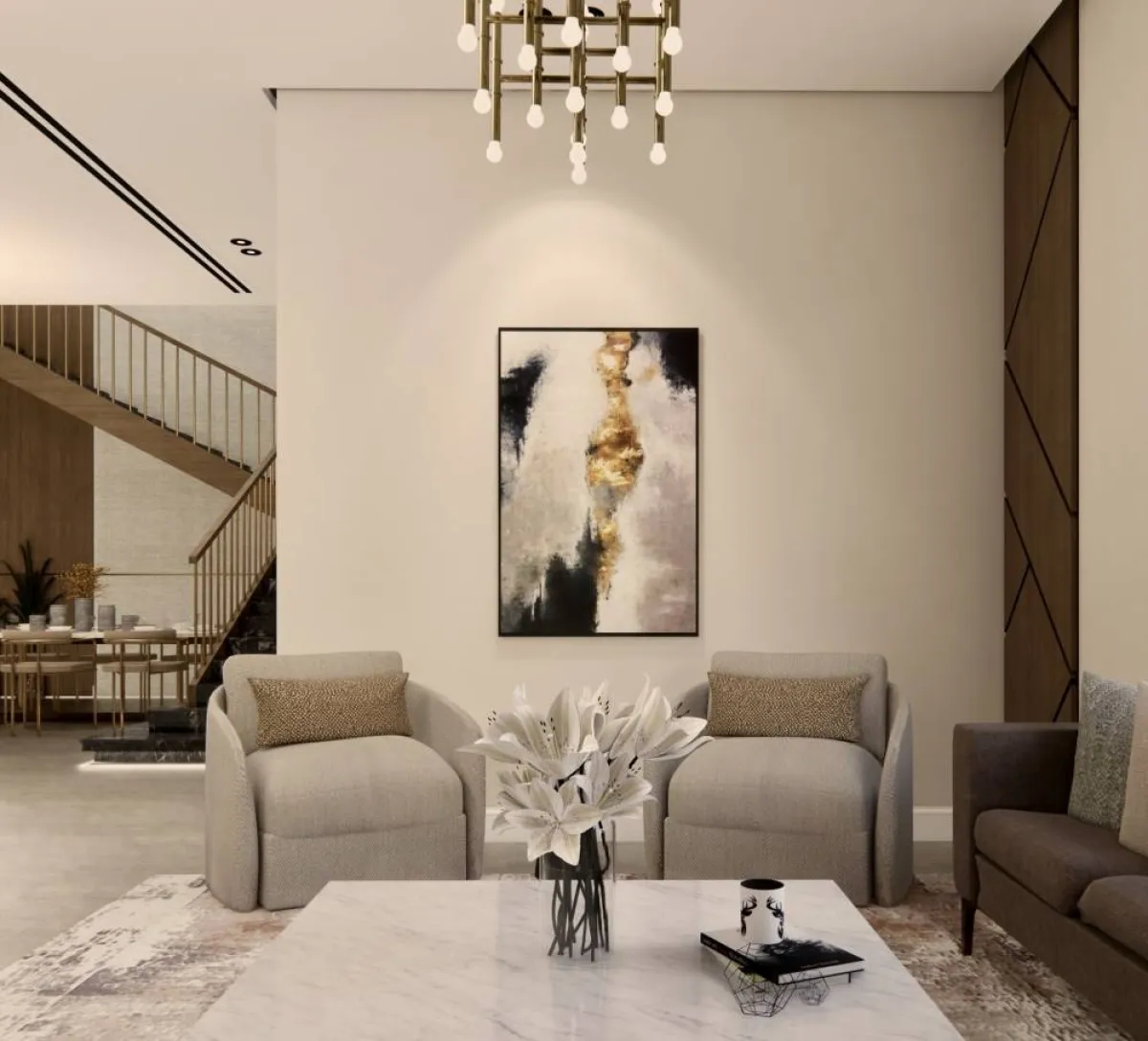 تُستخدم اللوحات في تزيين الجدران