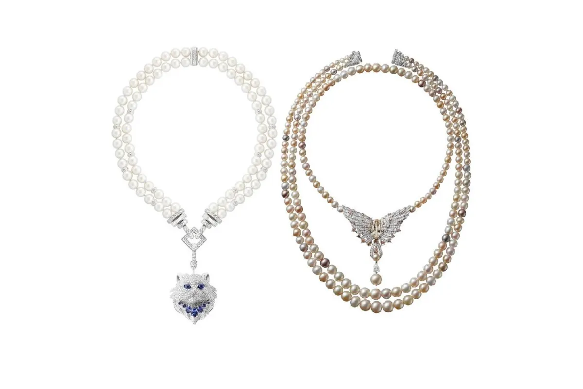 موديلات قلائد لؤلؤ لشتاء 2022