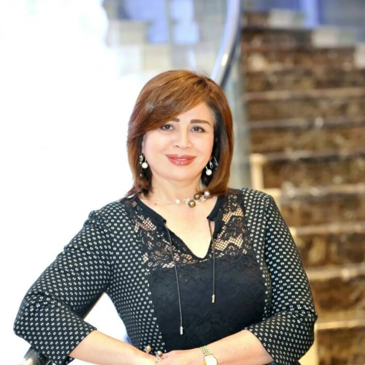 إلهام شاهين - الصورة من حسابها على انستغرام