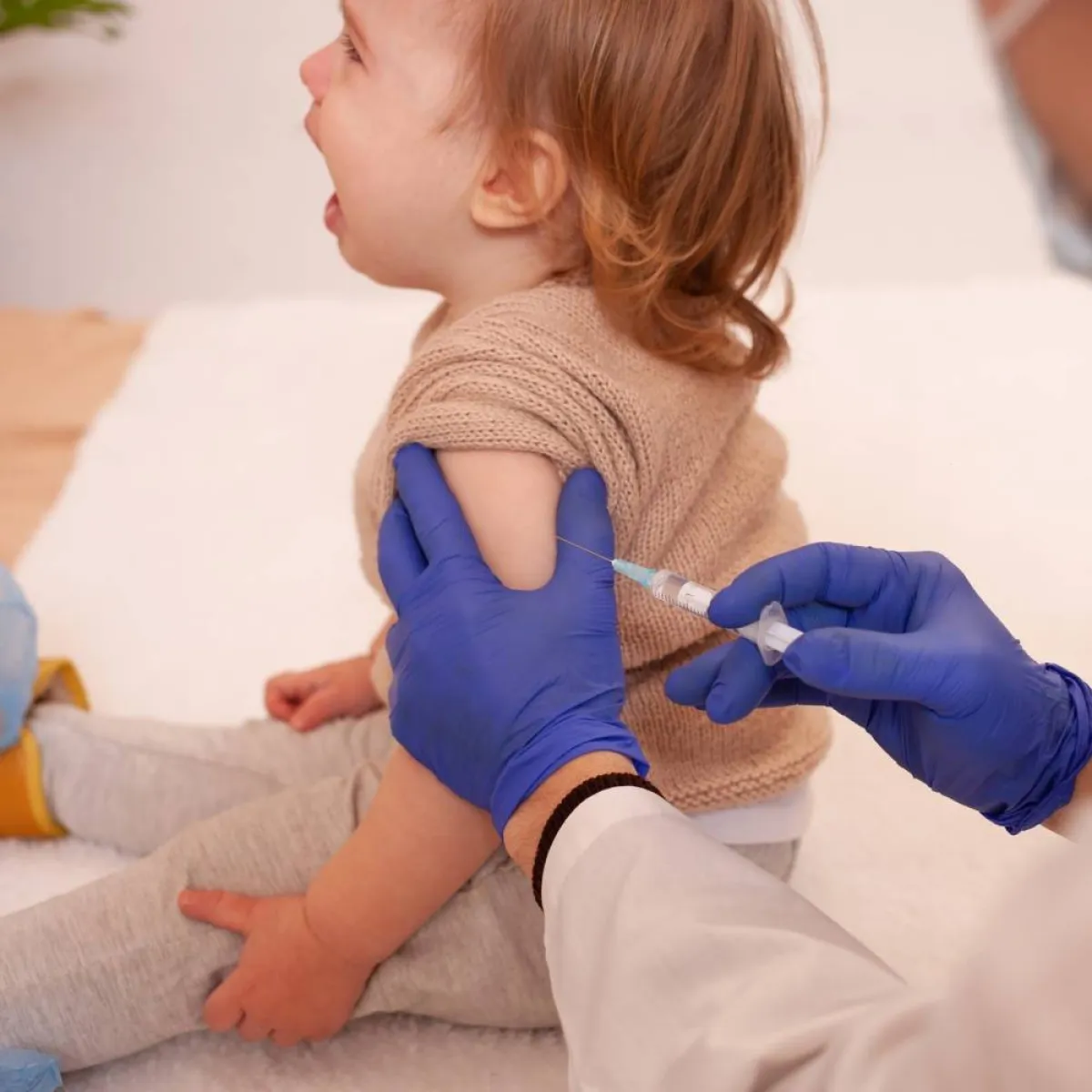 صورة لطفلة تبكي