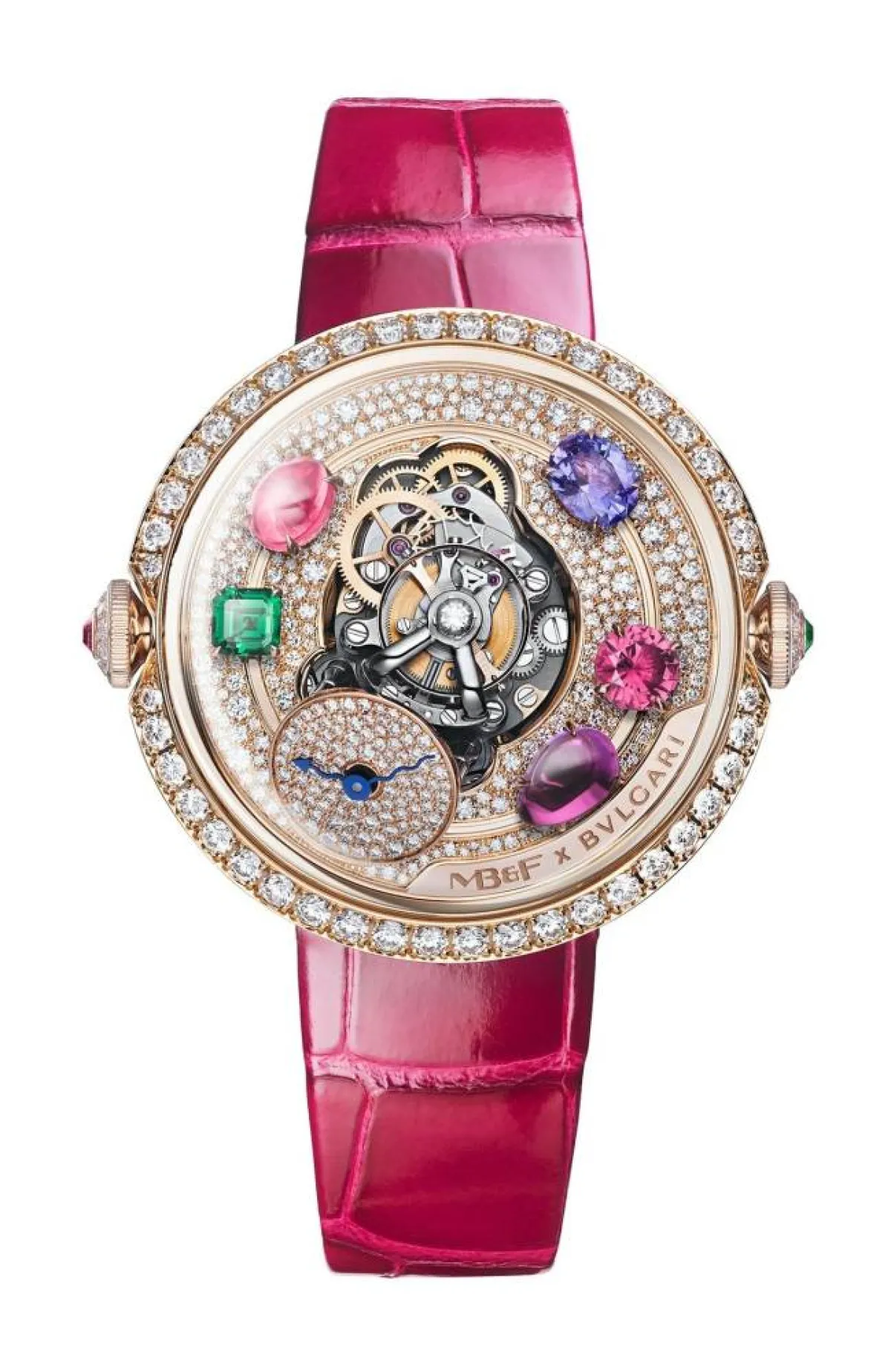 ساعة FLYING T ALLEGRA من MB&F وبلغاري Bulgari