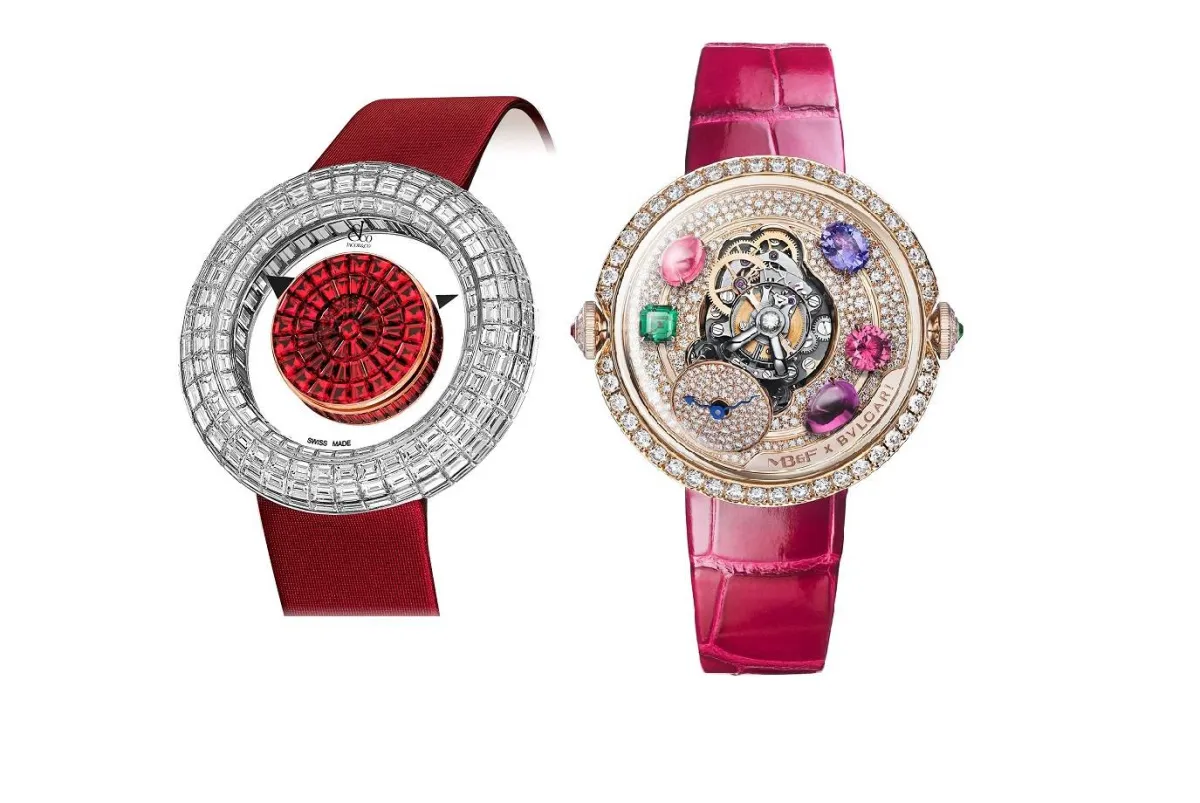 ساعات حمراء لحفلة رأس السنة