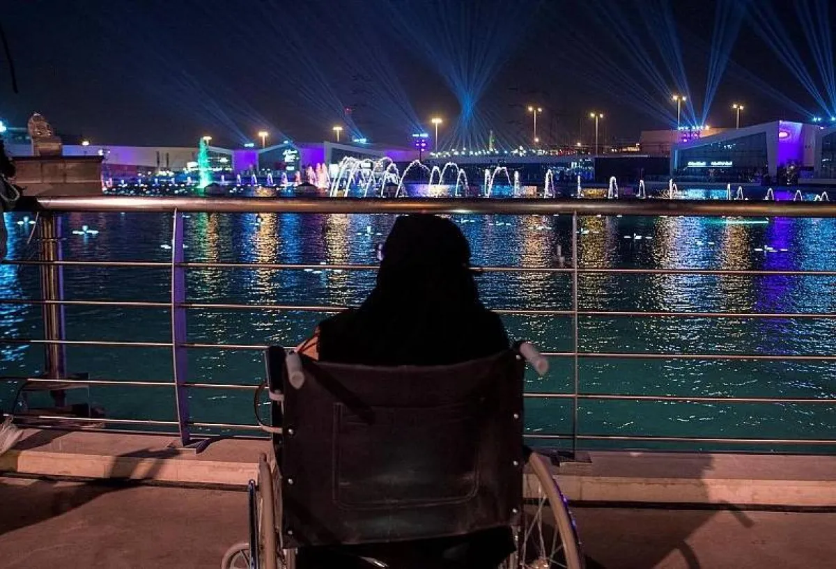 تسهيلات ترفيهية لأصحاب الهمم خلال موسم الرياض 2021. الصورة من "واس"