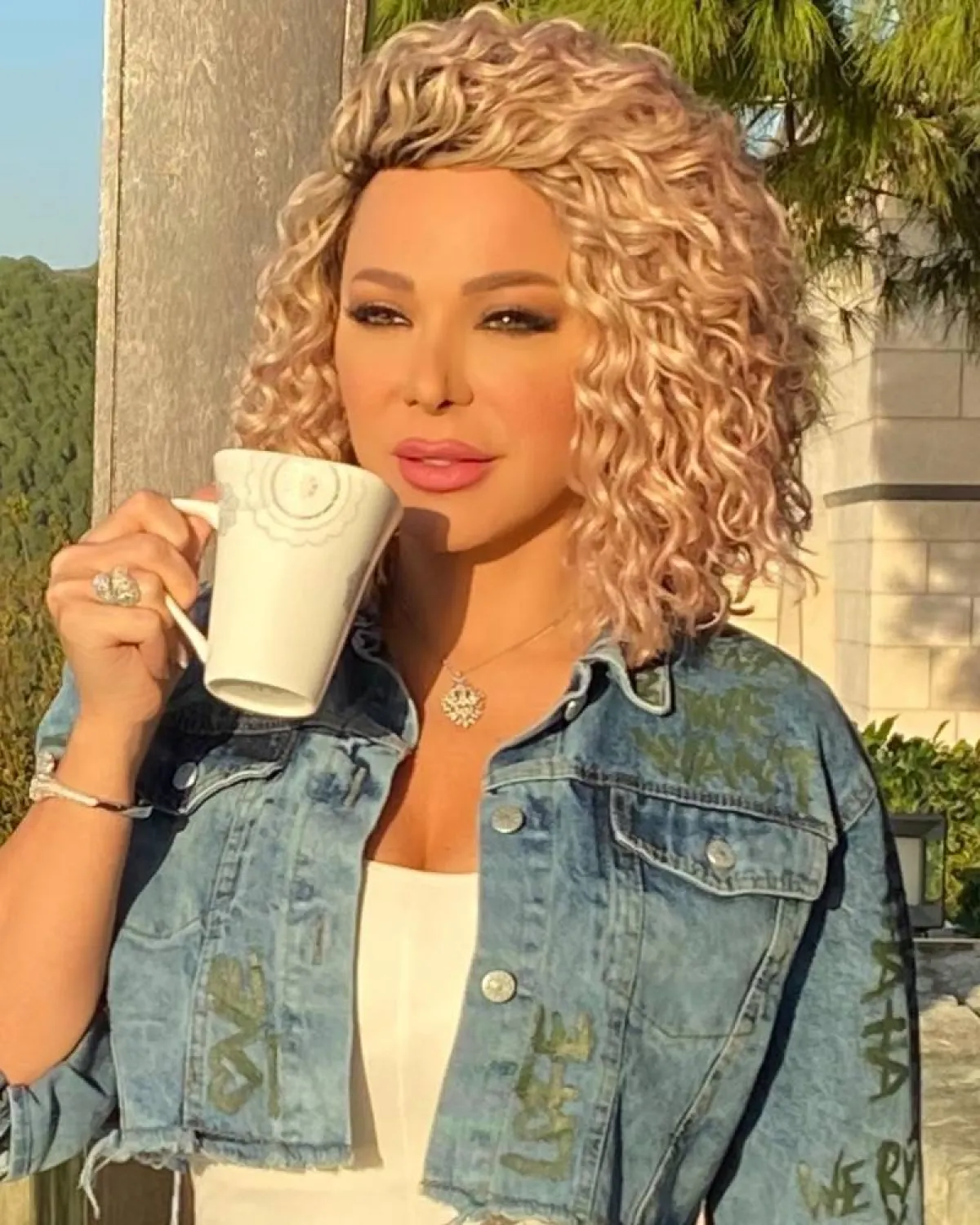 سوزان نجم الدين - الصورة من حسابها على فيسبوك