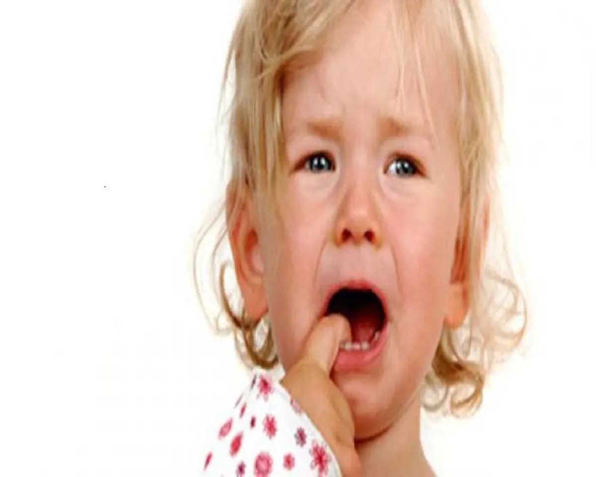 صورة لطفل يبكي