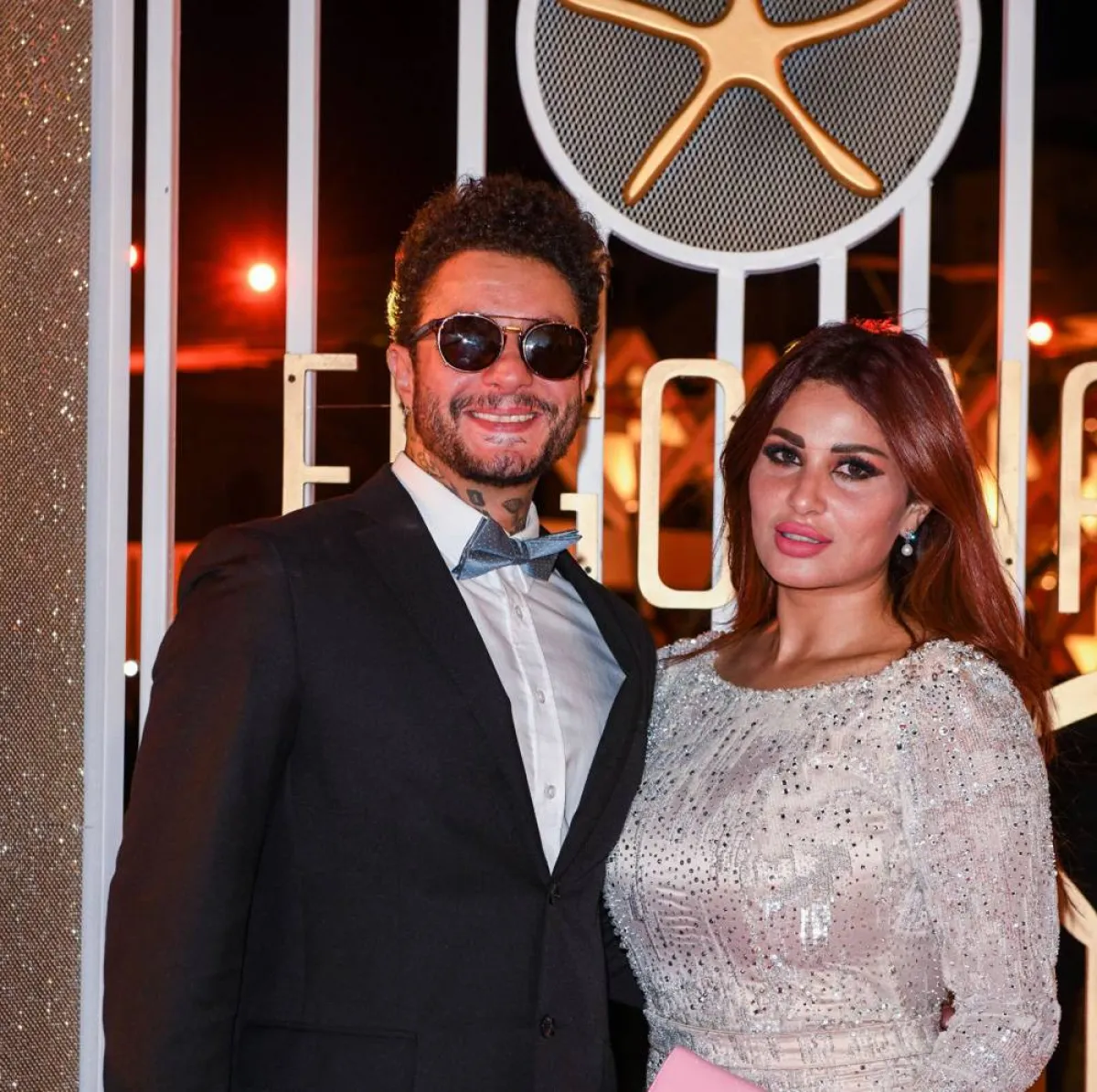 أحمد الفيشاوي وندى الكامل - الصورة من حسابها على انستغرام