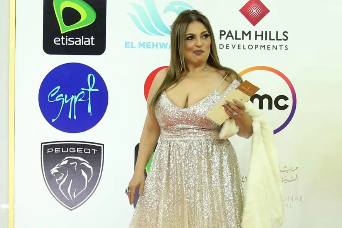 الفنانة نهلة سلامة  - الصورة من حساب المسؤول الإعلامي للمهرجان