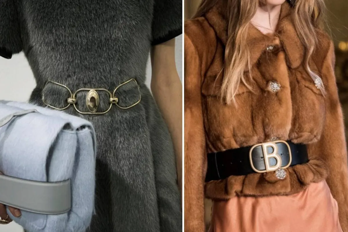 حزام الخصر مع إطلالاتكِ الشتوية 