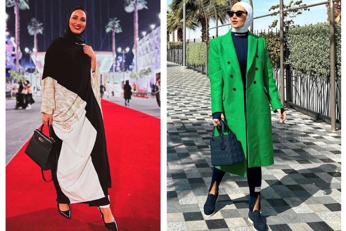 عبايات وإطلالات دلال الدوب في موسم الرياض